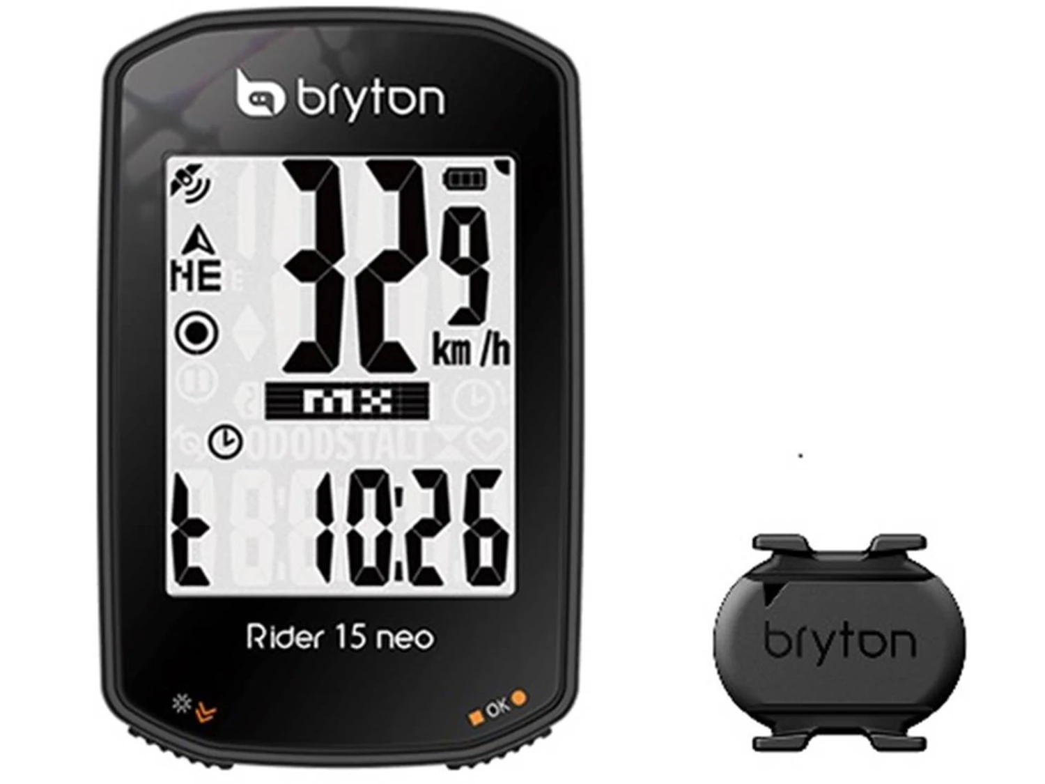 BRYTON GPS Rider 15 Neo C + Capteur De Cadence 3 BRYTON GPS Rider 15 Neo C + Capteur De Cadence
