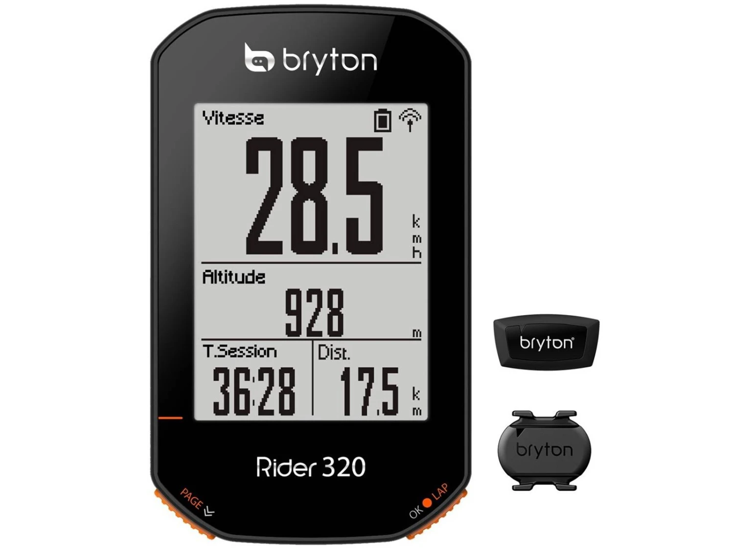 BRYTON GPS Rider 320 T + HRM + Cadence 3 BRYTON GPS Rider 320 T + HRM + Cadence