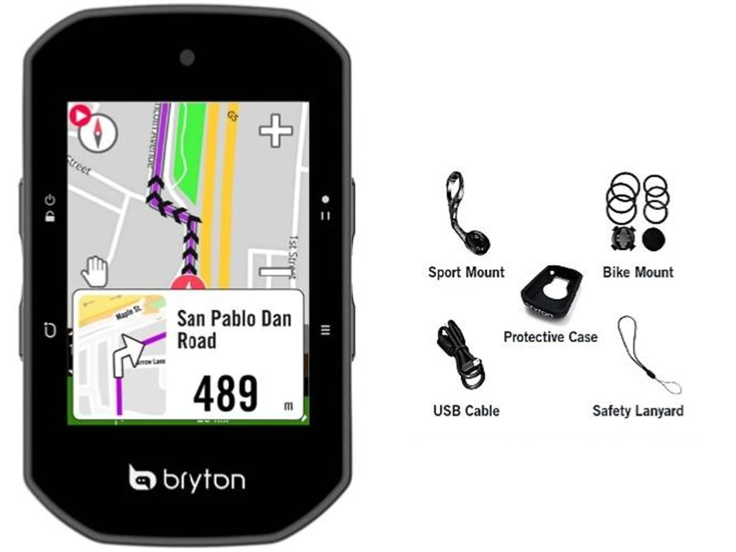 BRYTON GPS Rider S500E Vélo Route 3 BRYTON GPS Rider S500E Vélo Route