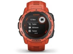 GARMIN Instinct Solar Rouge Feu Standard Edition Montre Connectée GPS -Vélo Pièce Magasin garmin instinct solar rouge feu standard edition montre connectee gps 7