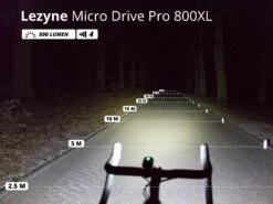 LEZYNE Micro Drive Pro 800XL éclairage Avant -Vélo Pièce Magasin lezyne micro drive pro 800xl eclairage avant 2